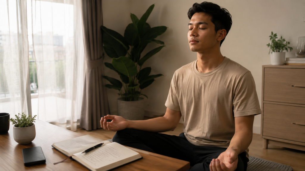 Ternyata Meditasi dan Journaling Redakan Stresmu, Ini Cara Memulainya 2 Ternyata Meditasi dan Journaling Redakan Stresmu, Ini Cara Memulainya
