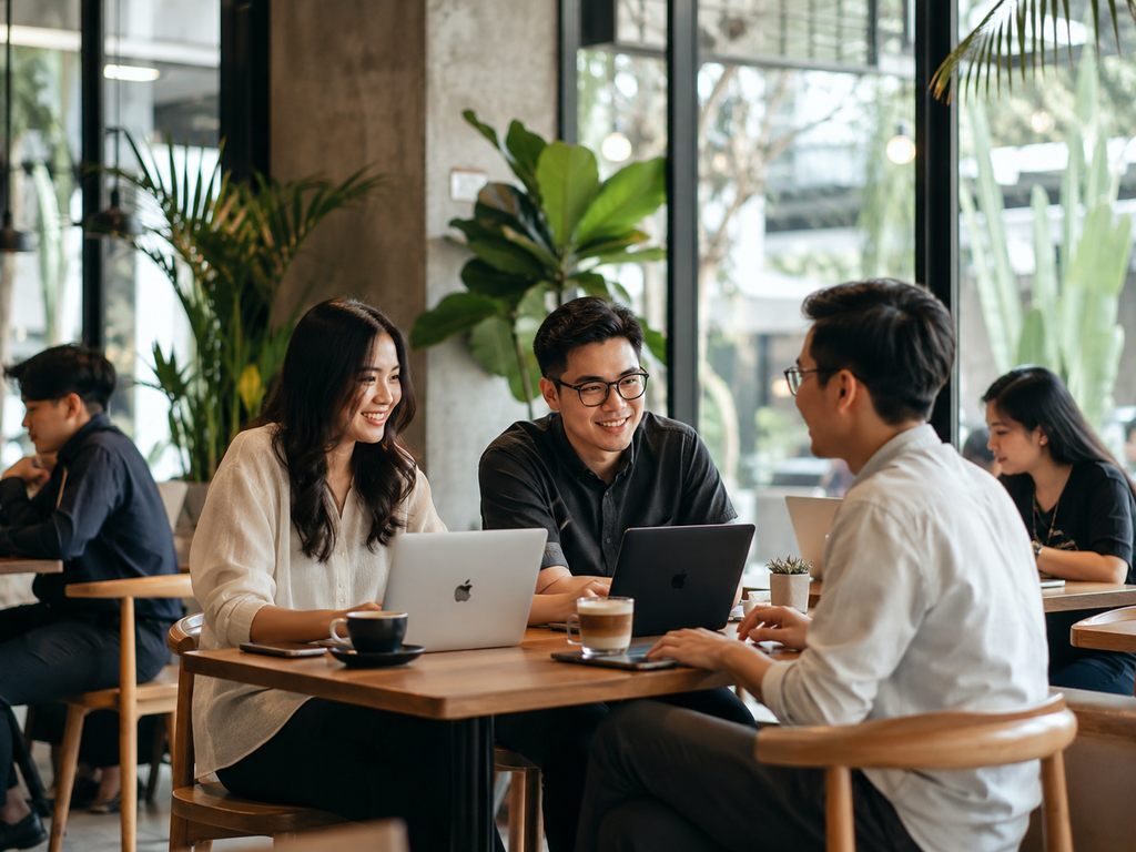 Ternyata AI Kini Jadi Pilihan Self-Improvement Selain Meditasi 6 Pengguna muda Indonesia di Jakarta memanfaatkan platform AI generatif untuk produktivitas dan keseharian.